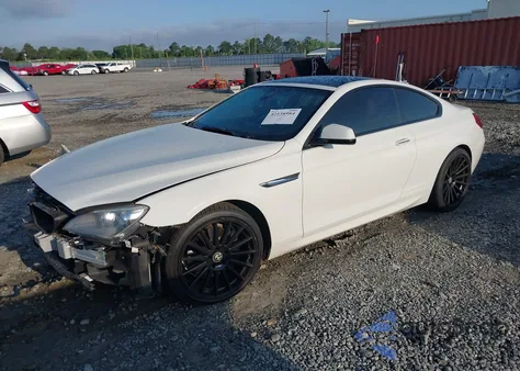 2013 BMW 650I from USA, damaged, VIN WBAYM9C58DDW20142